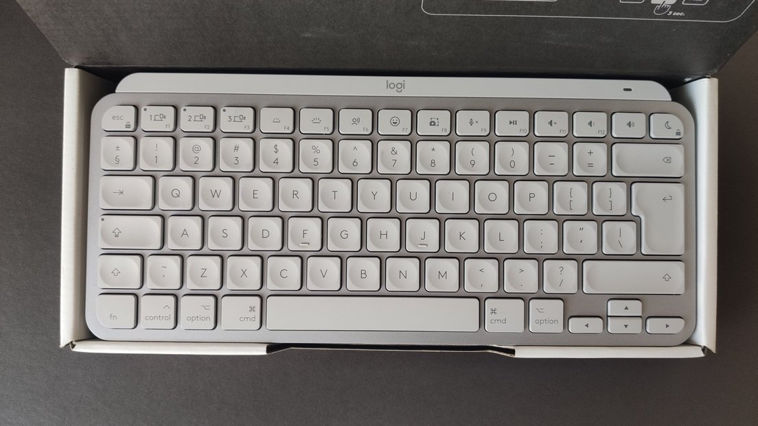 Logitech Mx Keys mini for Mac US, klavye Amerikan tuş dizilimi - Görsel 2