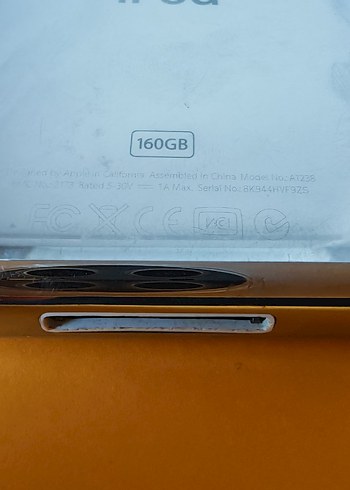 Apple ipod Classic 7.nesil 160gb A1238 MC293LL | Gardrops