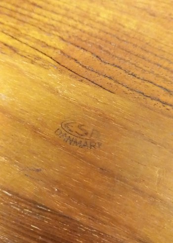 Vintage İskandinav Ahşap  Büyük Boy Kase - Görsel 4