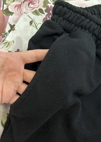 Diğer Siyah Rahat Kesim Kadın Eşofman Altı