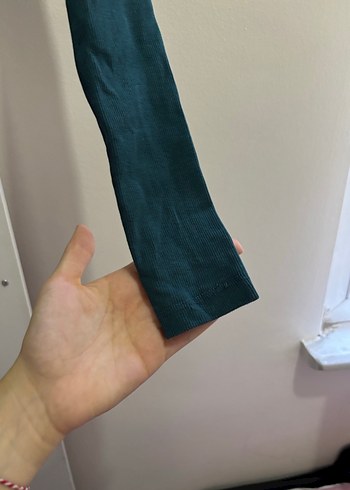 Diğer Turkuaz Düğmeli Polo yaka