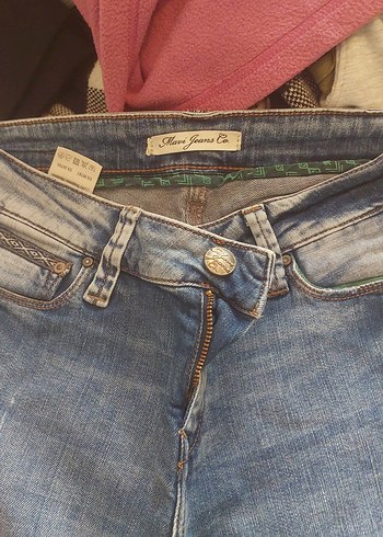 Mavi Jeans Kadın Mavi Bol Kesim Denim Jean