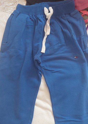Tommy Hilfiger Mavi Kadın Rahat Kesim Eşofman Altı