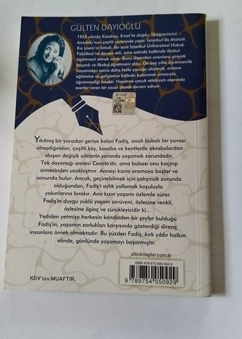  Fadiş - Gülten Dayıoğlu Çocuk Kitabı