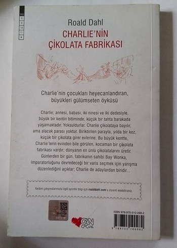 Charlie'nin Çikolata Fabrikası - Roald Dahl