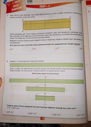 Master 8. Sınıf Matematik Soru Bankası - Görsel 3