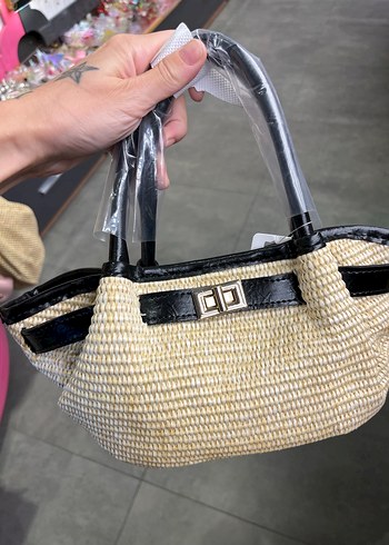 Bej Zebra Desenli Bohem Günlük Kadın Çanta - Görsel 2