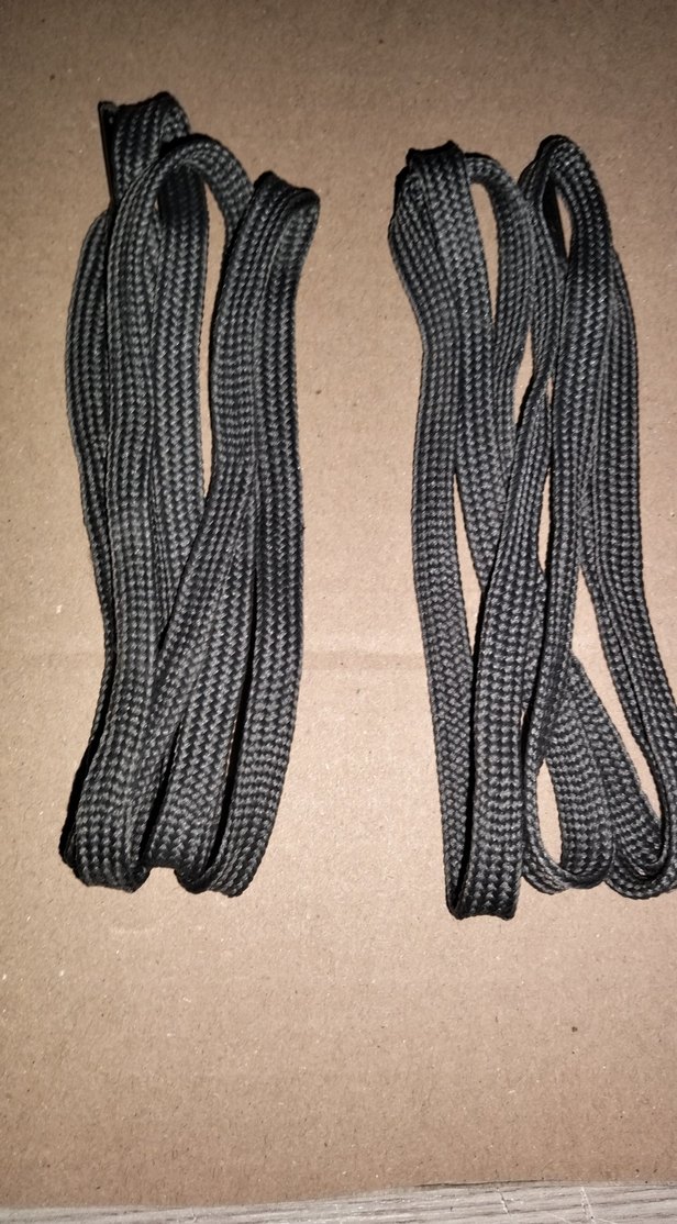 Gri Erkek Spor Ayakkabı Bağcığı - Görsel 2