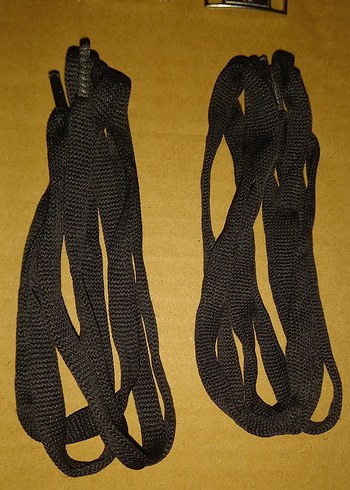 Siyah Ayakkabı Bağcığı - Görsel 3