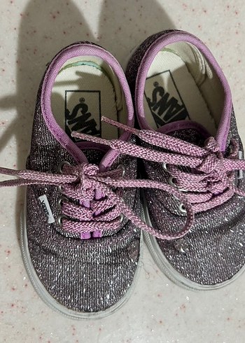 Vans Parlak Mor Kız Çocuk Spor Ayakkabı