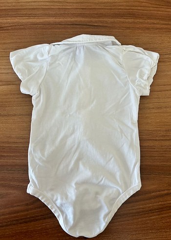 1 Yaş Beden Kısa Kollu Kız Bebek Body