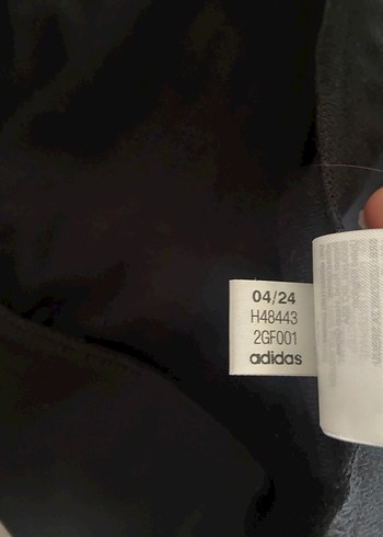Adidas Siyah Adidas Fermuarlı Spor Ceket Orijinal