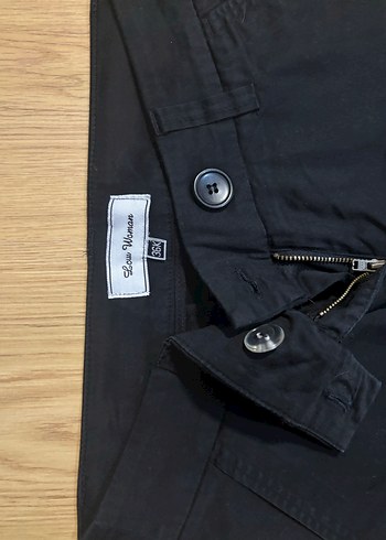 LC Waikiki Siyah Düşük Bel Pantolon