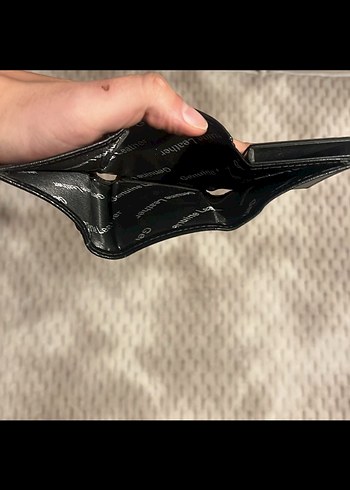 Siyah Minimalist Erkek Cüzdan - Görsel 3