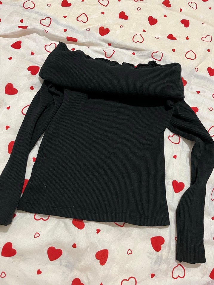 Siyah Kadın Yarım Balıkçı Triko Kazak - Görsel 3