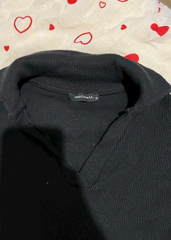 Siyah Uzun Kollu Yüksek Yakalı Uzun Elbise - Görsel 2