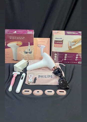 PHILIPS Lumea IPL Lazer Epilasyon Cihazı Pembe