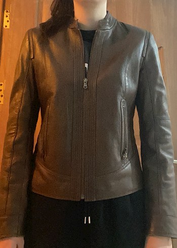 Derimod Kadın Deri ceket - Görsel 6