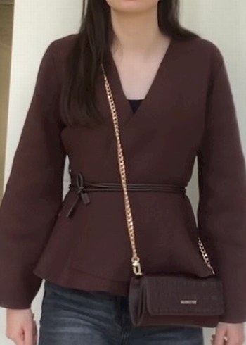 Zara triko hırka ceket - Görsel 4