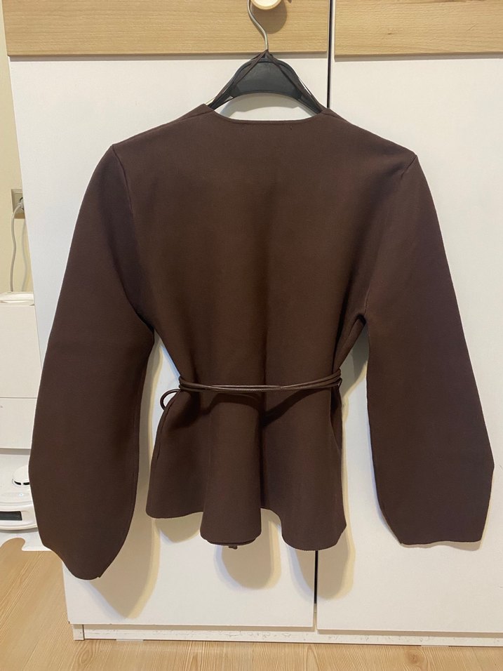 Zara triko hırka ceket - Görsel 2