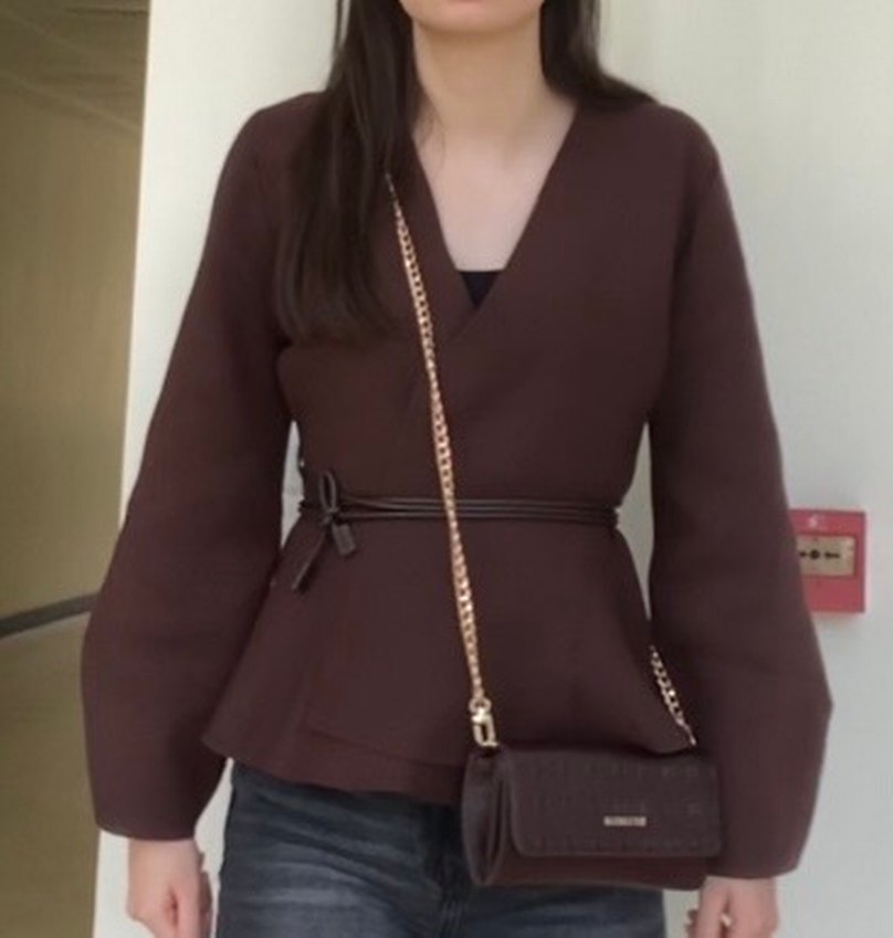 Zara triko hırka ceket - Görsel 4