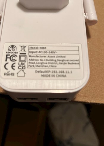 Beyaz 5 Antenli WiFi Sinyal Güçlendirici - Görsel 2