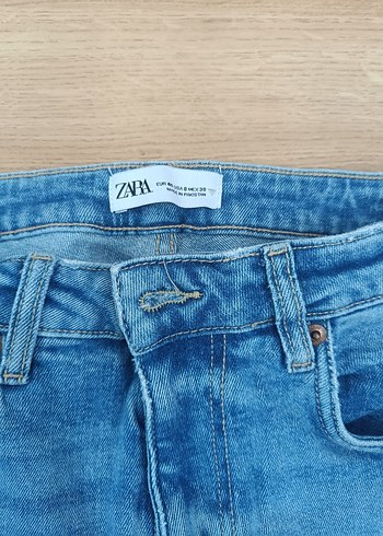 zara  Mavi Kadın Kot Pantolon - Görsel 3