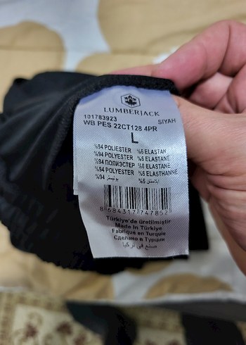 Lumberjack Rahat Kesim Erkek Eşofman Altı bel 38 uzunluk 94 - Görsel 3