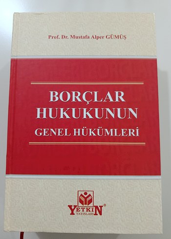 borçlar hukuku genel hükümler