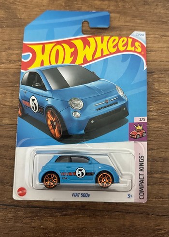 Hot Wheels Mavi Fiat 500e Oyuncak Araba yurtdışı