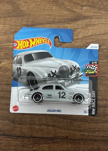 Hot Wheels Jaguar MK1 Gri Oyuncak Araba