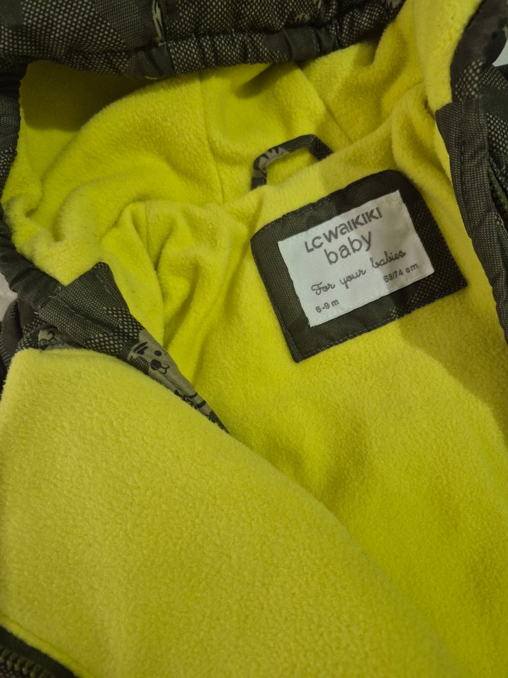 Gri Kamuflaj Desenli Bebek Tulumu - Görsel 3