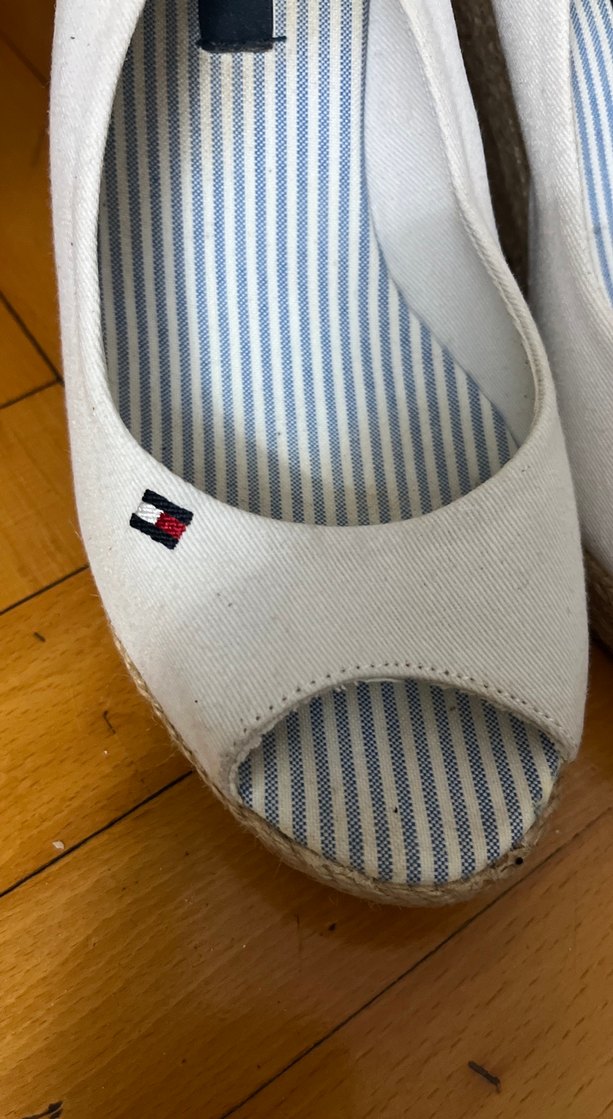 Beyaz Kadın Dolgu Topuklu Ayakkabı - Görsel 2