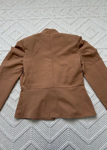 Trendyol & Milla Bej Düğmeli Kadın Blazer Ceket