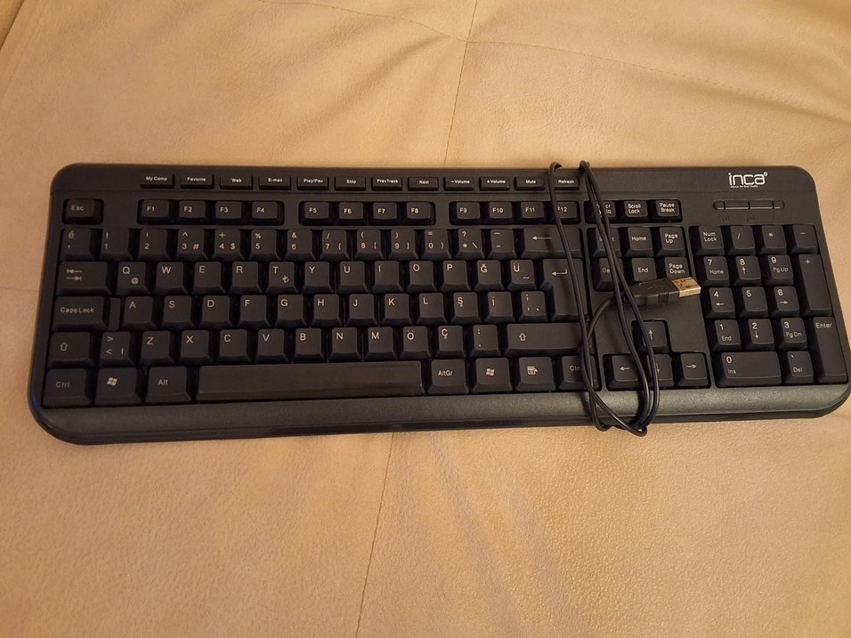 Q Klavye İnca marka (temizliği yapıldı) - Görsel 2