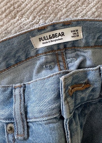 Loose Fit Kadın Denim Pantolon