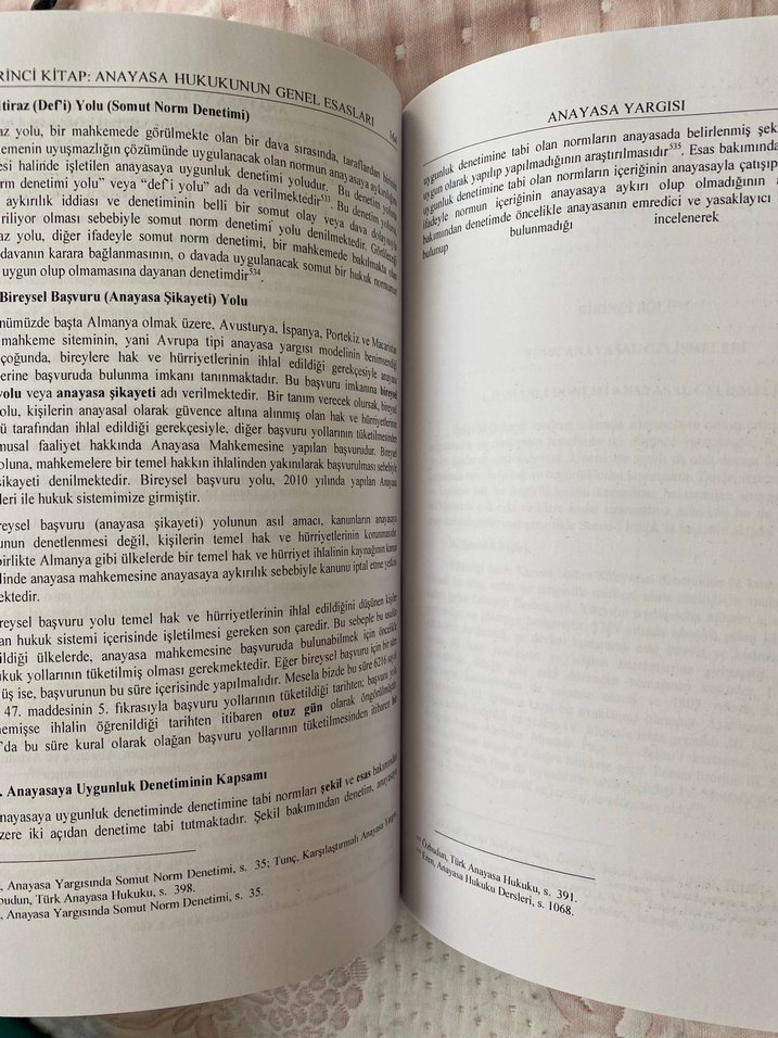 Anayasa Hukuku Kitabı Prof. Dr. Ayhan Döner - Görsel 2