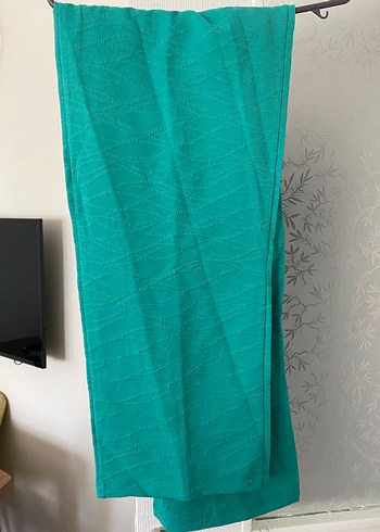 Düğmeli Turkuaz Hamile Midi Tunik - Görsel 2