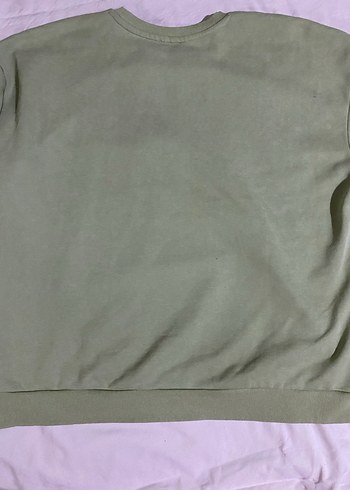 l Beden Yeşil Baskılı Kadın Sweatshirt