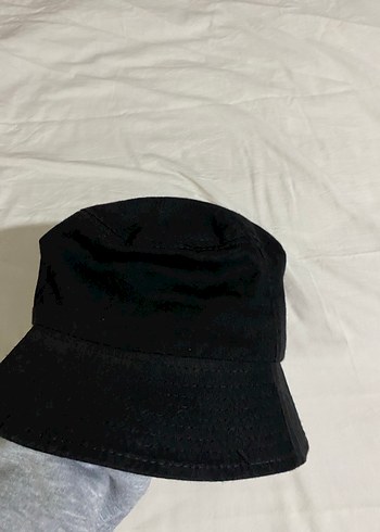  Beden siyah Renk Kadın Siyah Streetwear Bucket Şapka
