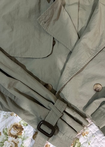 s Beden Stradivarius kısa Trençkot Kemerli