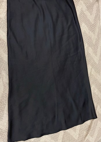 m Beden Zara midi saten etek