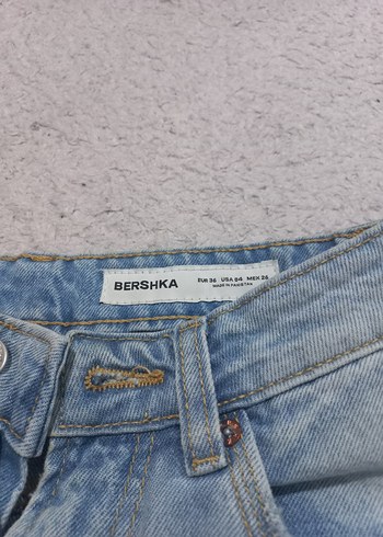 Bershka Kot Şort - Görsel 4