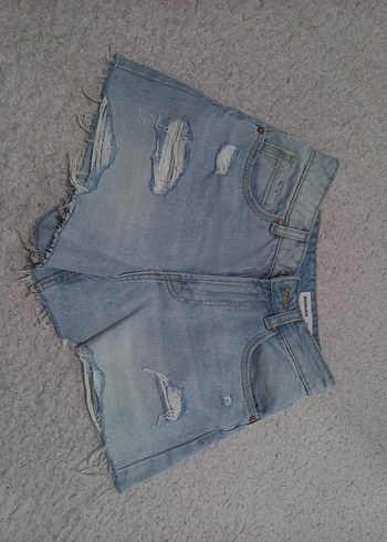 Bershka Kot Şort - Görsel 2