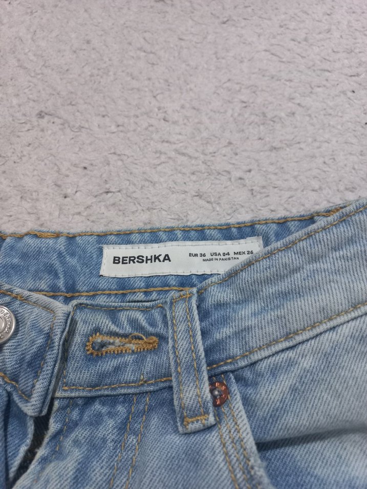 Bershka Kot Şort - Görsel 4