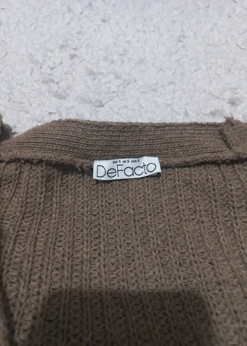 V Yaka Triko Kadın Hırka - Görsel 2