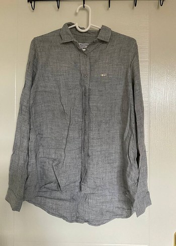 U.S. Polo Assn. Gri Gömlek