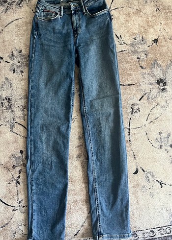 Colin's Düğmeli Mavi Kadın Kot Pantolon - Görsel 3