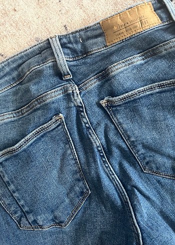 Colin's Düğmeli Mavi Kadın Kot Pantolon - Görsel 4