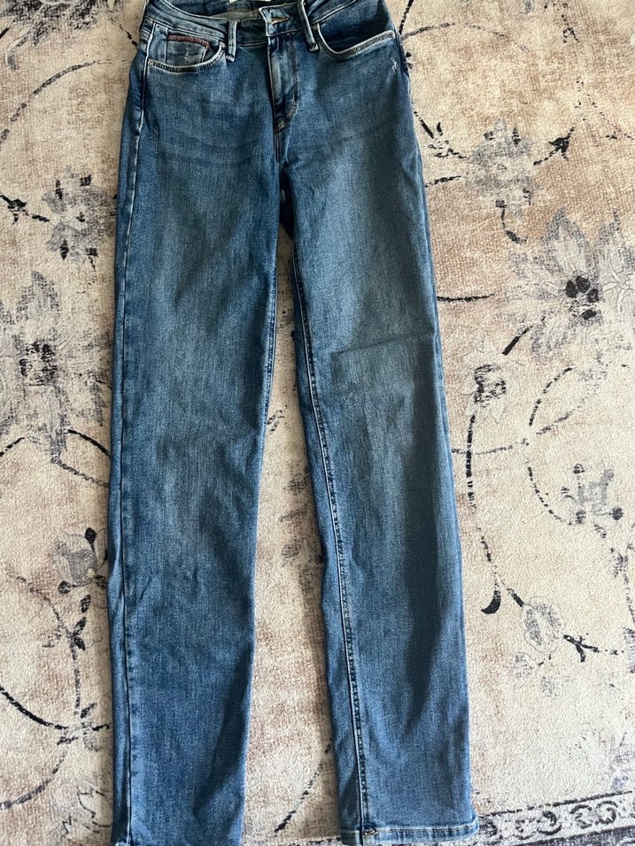 Colin's Düğmeli Mavi Kadın Kot Pantolon - Görsel 3